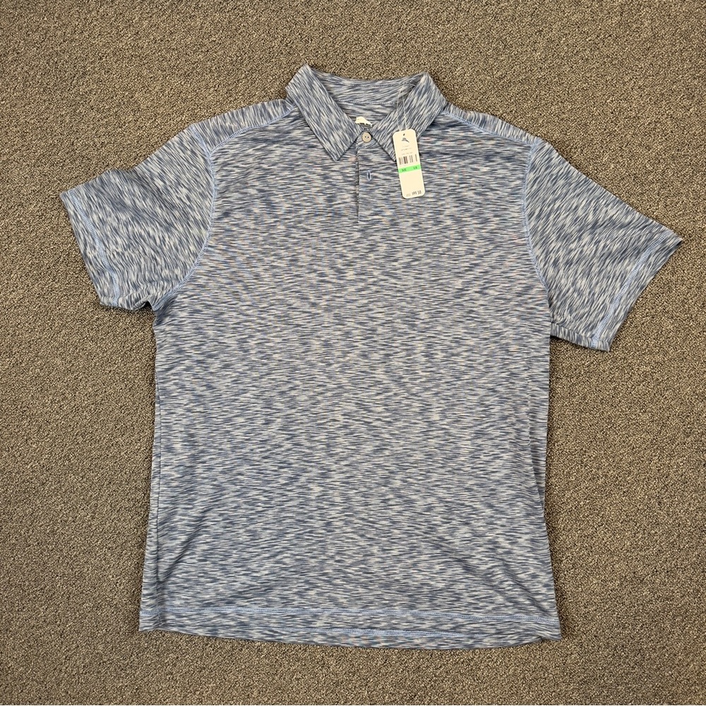 Tommy Bahama Men's Blue Polo Shirt